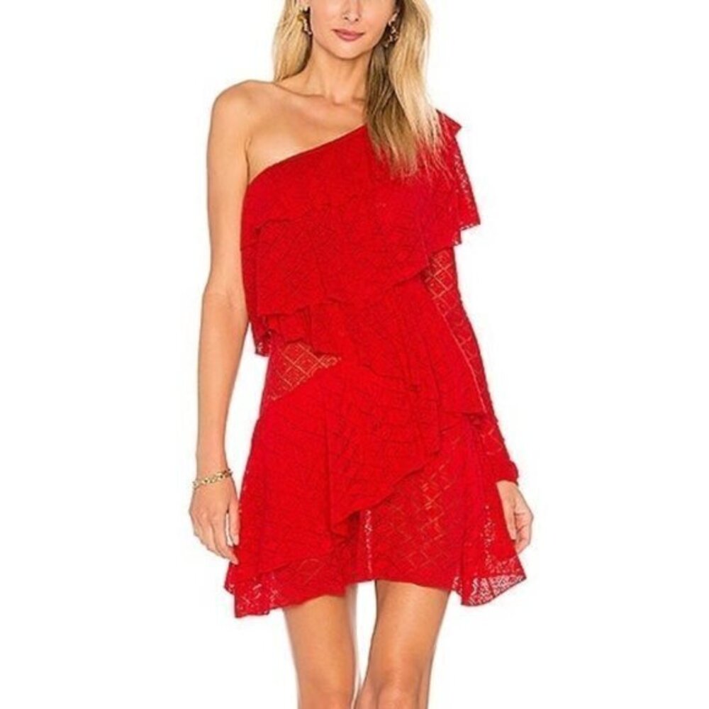 House of Harlow 1960 xREVOLVE Aries Dress - Racing Red